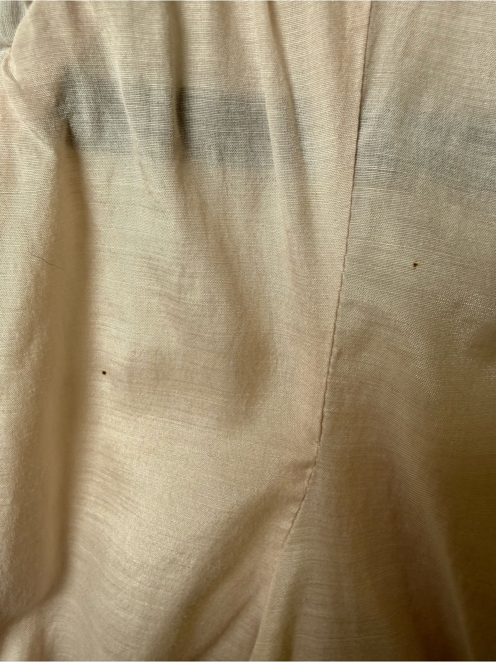 Poetry Ruffled Button-Front Cream Blouse - Picture 4 of 4